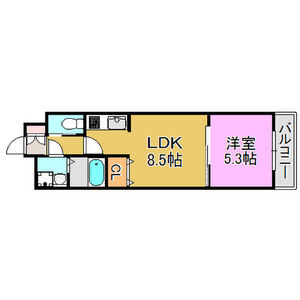 【間取り】 | アッシュメゾン平野ノースⅡ