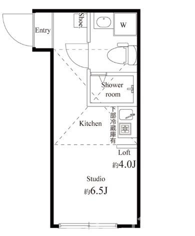 江戸川区西瑞江３丁目のアパートの間取り