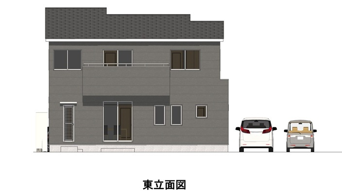 セルリアンステージ倉敷市中島の外観パース