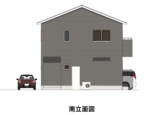 セルリアンステージ倉敷市中島の外観パース