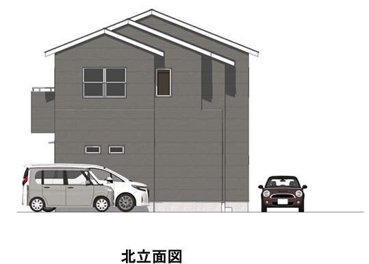 セルリアンステージ倉敷市中島の外観パース