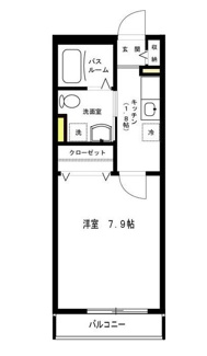 【間取り】 | ヴェールメゾン駒沢 | 間取りです。