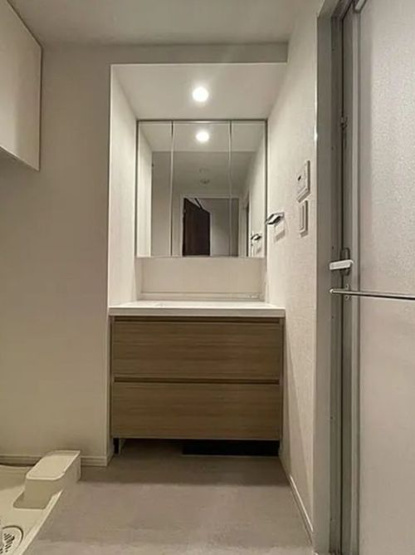 【洗面所】パークアクシス市谷左内町