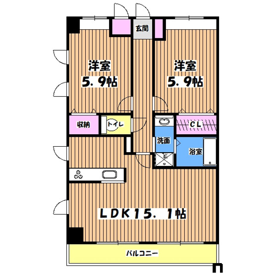 【間取り】 | ロワール