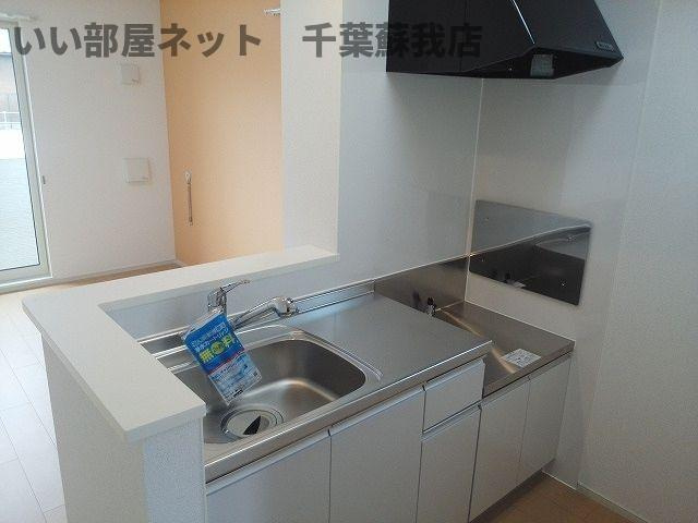 バルキー　フォレストのキッチン|コンパクトなキッチンで掃除もラクラク