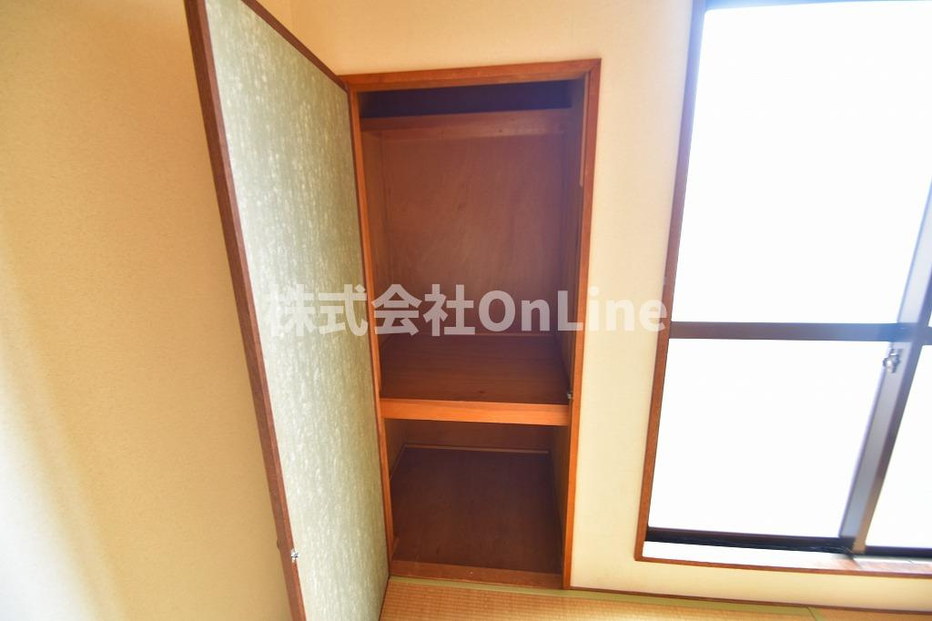 東大阪市中野２丁目の賃貸マンションの収納