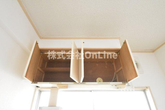 東大阪市池島町３丁目の賃貸マンションの収納