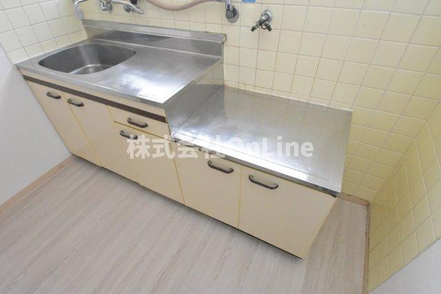 東大阪市池島町３丁目の賃貸マンションのキッチン