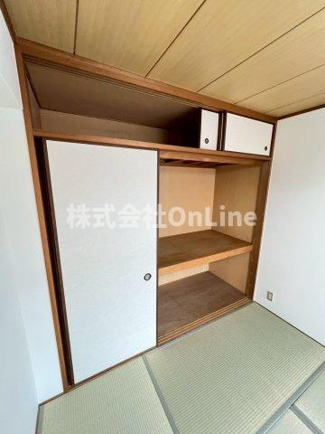 東大阪市若江東町２丁目の賃貸マンションの収納