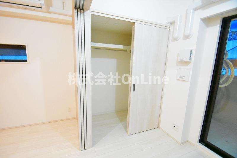 東大阪市中野南の賃貸マンションの収納