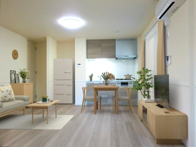 【居間・リビング】シャルマン高畑