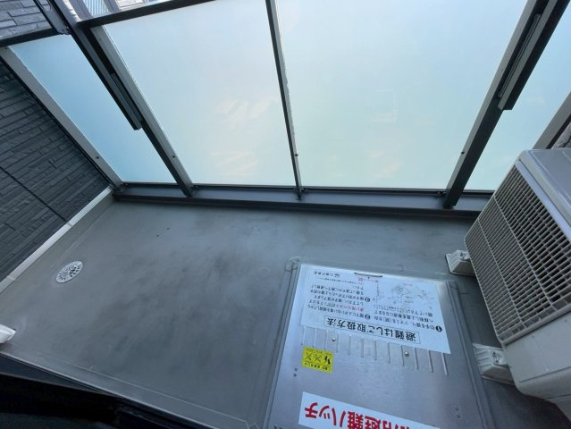 カームテラス甲子園口のバルコニー