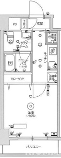 【間取り】 | スカイコートパレス大島