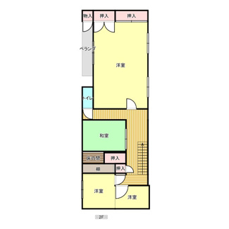 【間取り】 | 柏原中古戸建700万円 | 2F
