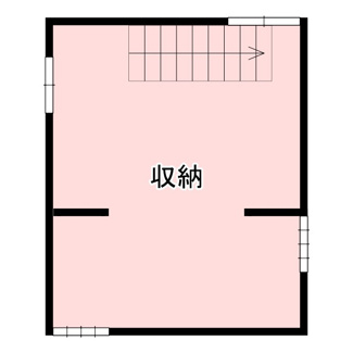 【間取り】 | 柏原中古戸建700万円 | 原田邸倉庫2F