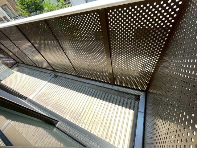 ベアント甲子園のバルコニー