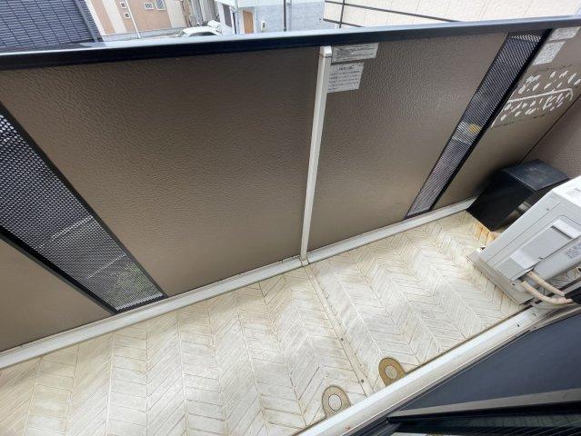 エスポワールⅡのバルコニー