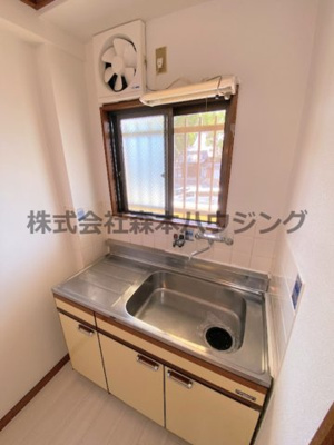 【キッチン】 | 　WESTヒルズ御堂 | 使いやすいキッチンです