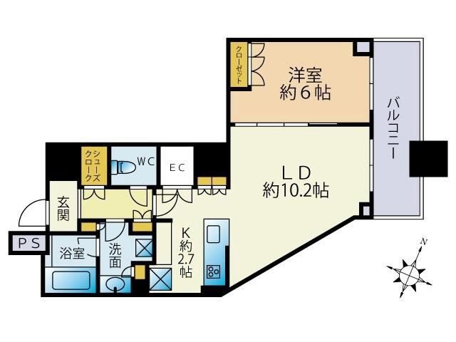 【間取り】 | 勝どきザ・タワー