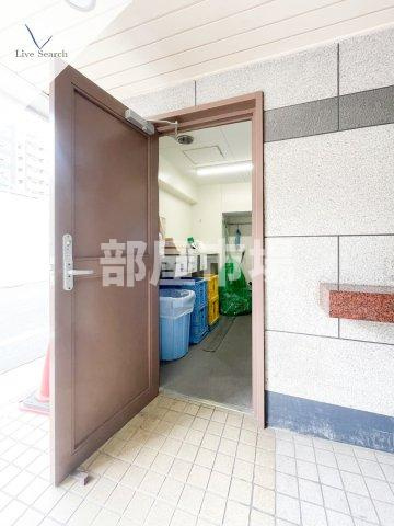 中銀上野小島マンシオンのその他共用部分|ゴミ置場