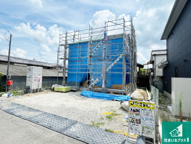加西市北条町栗田　第1期　新築一戸建ての外観|現在の進捗状況です！順調に作業進行中、完成が待ち遠しいです！詳細の間取り等、お気軽にお問い合わせください！