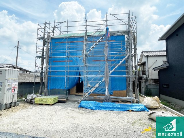 加西市北条町栗田　第1期　新築一戸建ての外観|現在建築中！落ち着いた街並みで新生活を始めることが出来そう！周辺の物件も併せてご紹介させて頂きます！
