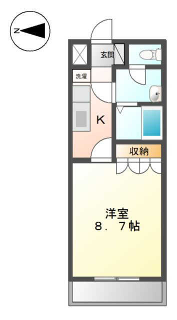 ベルグラースの間取り