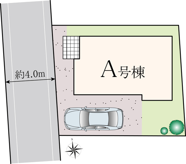 【Heartfull Town】小平市小川西町５丁目2275番　の区画図