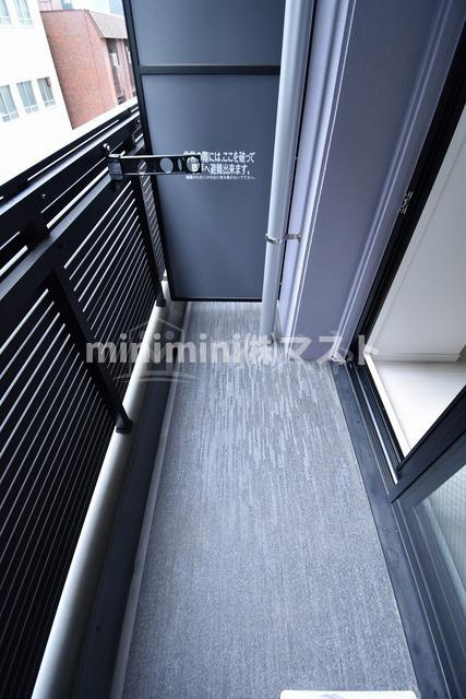 大阪市西区南堀江２丁目の賃貸マンションのバルコニー