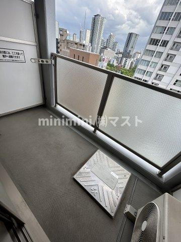 大阪市西区京町堀２丁目の賃貸マンションのバルコニー