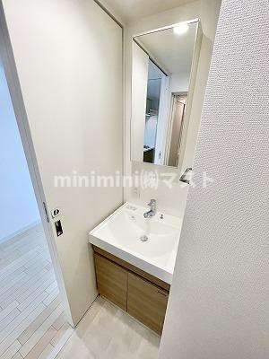 大阪市西区立売堀１丁目の賃貸マンションの洗面所