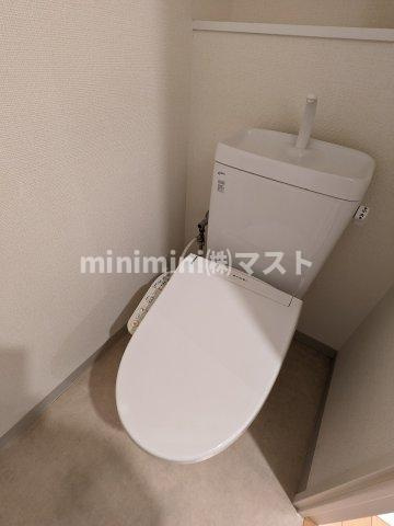 大阪市西区北堀江１丁目の賃貸マンションのトイレ
