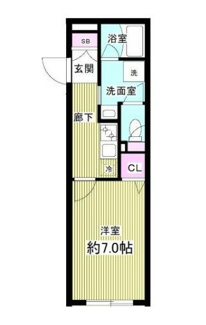 【間取り】 | スタンズ神楽坂 | 間取りです。
