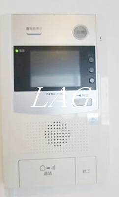 【セキュリティ】 | ルクシェール新宿中落合 | モニター付インターホンです。