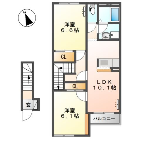 Ｐrendreの間取り