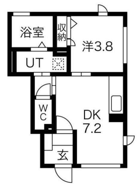 ル・ソレイユの間取り