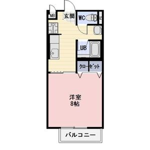 Surplus　Oneスペースの間取り