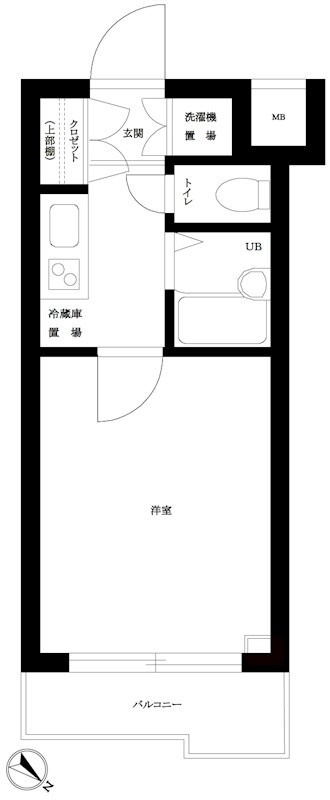 ルーブル恵比寿サウスガーデン の間取り