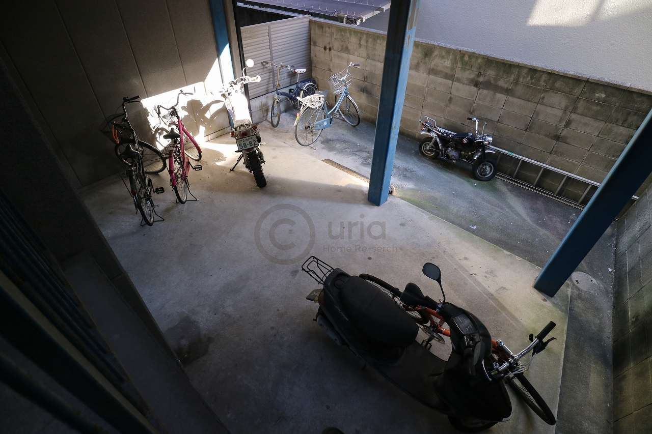 神戸市東灘区深江本町３丁目の賃貸マンションのバルコニー