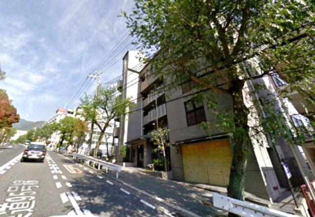 神戸市灘区一王山町の賃貸マンションの外観