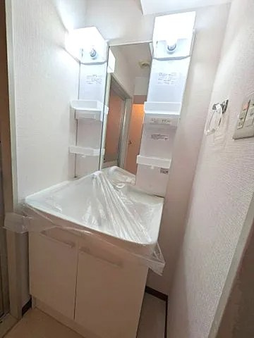 西宮市中島町の賃貸マンションの洗面所