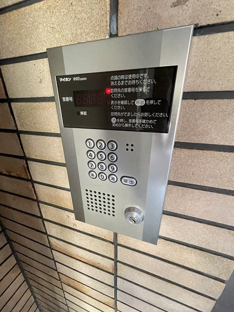 西宮市津門大箇町の賃貸マンションのセキュリティ