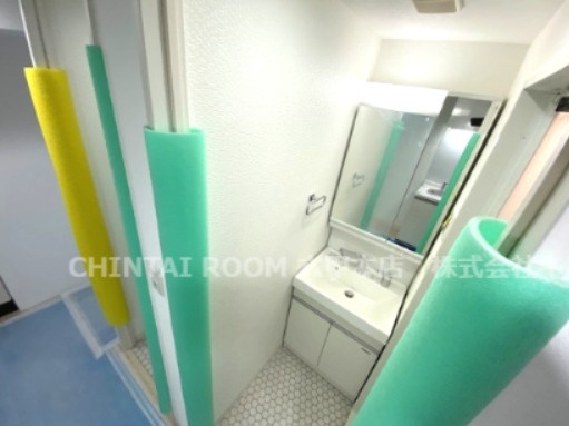神戸市中央区吾妻通５丁目の賃貸マンションの洗面所