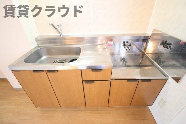 O-TIASⅠのキッチン|きれいなキッチンです
