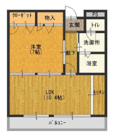 ロイヤルグリーンの間取り