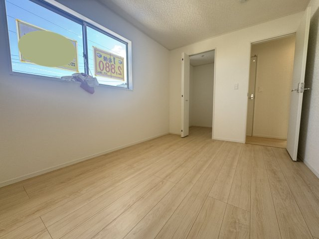 南城市知念安座真　第2（全2棟）ラスト1号棟の洋室|1号棟　洋室6.7帖＋WIC付き♪