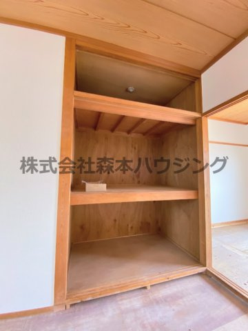 【収納】 | 　WESTヒルズ御堂 | 大きなスペースがあり、収納には困りません