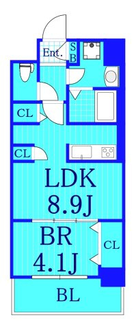 リブリMYTの間取り
