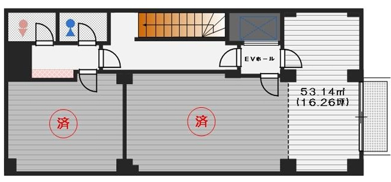 茨木ビルの間取り