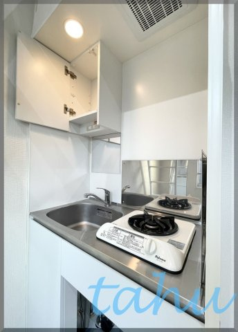 Studio apartment大久保のキッチン